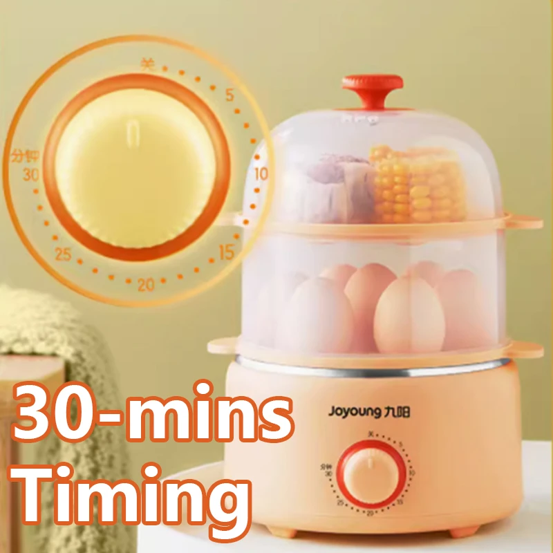 New Egg Boiler, Egg Steamer, Automatic Power Off, Household Small Multifunctional Mini Scheduled Breakfast Boiler