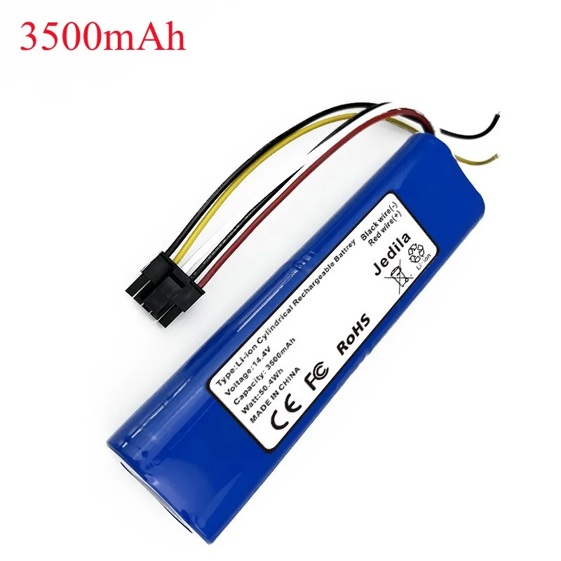 14.4V 3500mAh Battery Pack New for For CECOTEC CONGA 3090 3091 3092 1690 1890 2090 2290 Robot Vacuum Cleaner Accessories