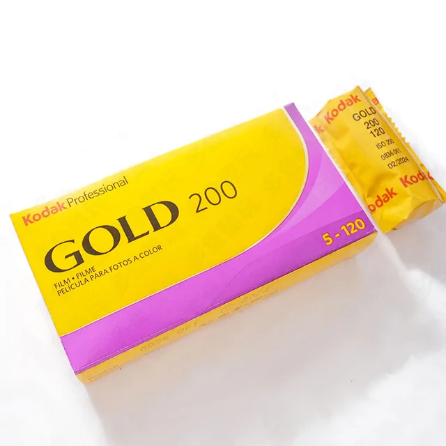 Kodakゴールド,200度,120色の負のフィルム,プロのポートレート