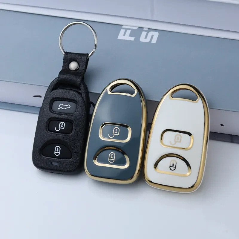 

2+1 2 3 4 Buttons Car Remote Key Case Shell Fob Cover for Hyundai Kia Tucson Sonata Santa FE Carens 2007 2008 2009 2010 2011