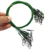 10pcs 50cm Sea Fishing Steel Wire 1mm Diameter 150LB Tension Fishing Leader Line Anti-bite Thicken Lure Fishing-line Sea Fishing 1