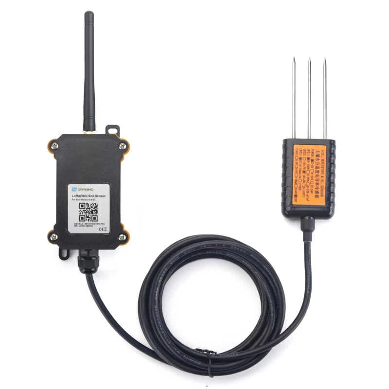 

Lse01 LoRaWAN soil moisture & EC sensor with 4000mAh/8000mAh battery