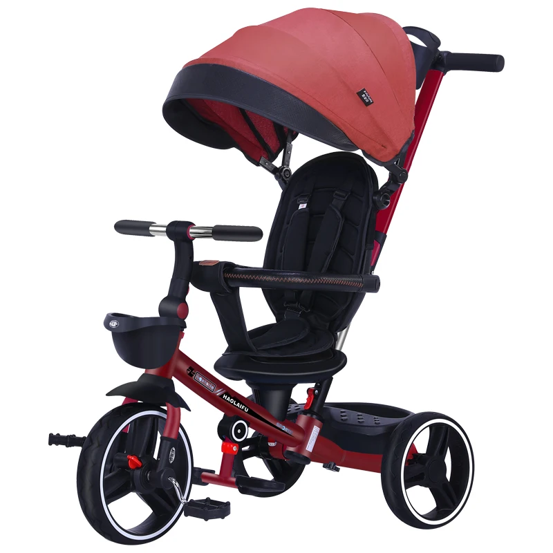 

Children's tricycles can be folded and rotated without installation. Baby bikes carry baby walking artifacts.