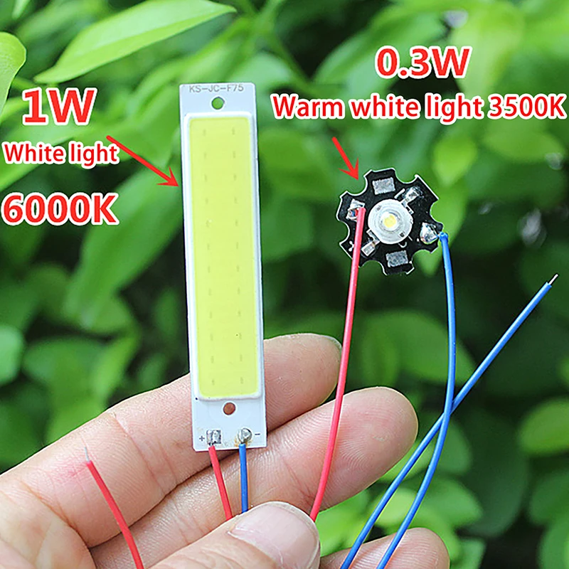 LED Light Board Double With Control Switch DC 3.7-5V Flashlight Night Lighting Desk Lamp DIY Accessory