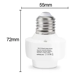 Smart WiFi Bulb Socket with App - Controlled Timer and Intelligent Home Integration (1 pcs WiFi)