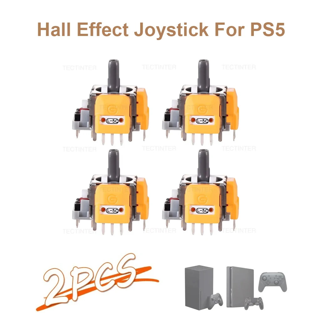 PS5 컨트롤러 액세서리 교체용 3D 아날로그 홀 이펙트 조이스틱 플레이스테이션 5 게임패드 수리 부품