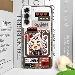 Charming Genshin Impact Wanderer Yae Miko Phone Case - Clear Soft Cover s - SamsungS25 Ultra (S - H1356T1)