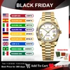 PAGANI DESIGN DD40 Gold Men's Watches Luxury Automatic Watch Fo Men Mechanical Wristwatch AR Sapphire Sports Date Man Gift Clock