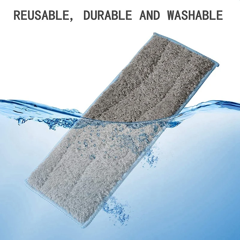 6 Pack Washable Mopping Pads Replacement For IRobot Braava Jet M6 Vacuum Cleaner Reusable Wet and Dry Mop Pads