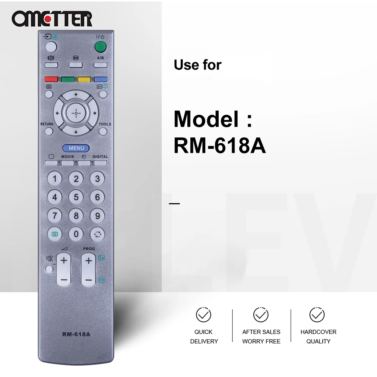 RM-618A For Sony Bravia Smart TV Remote Control RM-ED005, 44% OFF