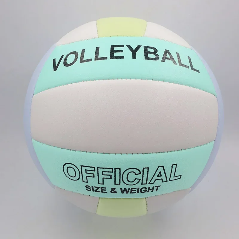 Size 5 Volleyball PVC Wear-resistant Explosion Proof Training Game Ball High Bouncy Machine Seam Beach Volleyball