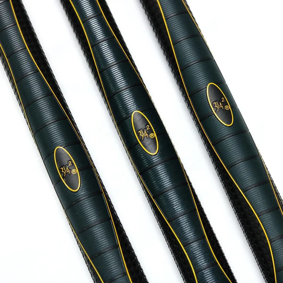 3142 Economical 1/2 58'' Billiard Pool Cue Carbon Coated Wood Shaft, Anti-slip Silicone Wrap, Uni-loc Joint/Collar