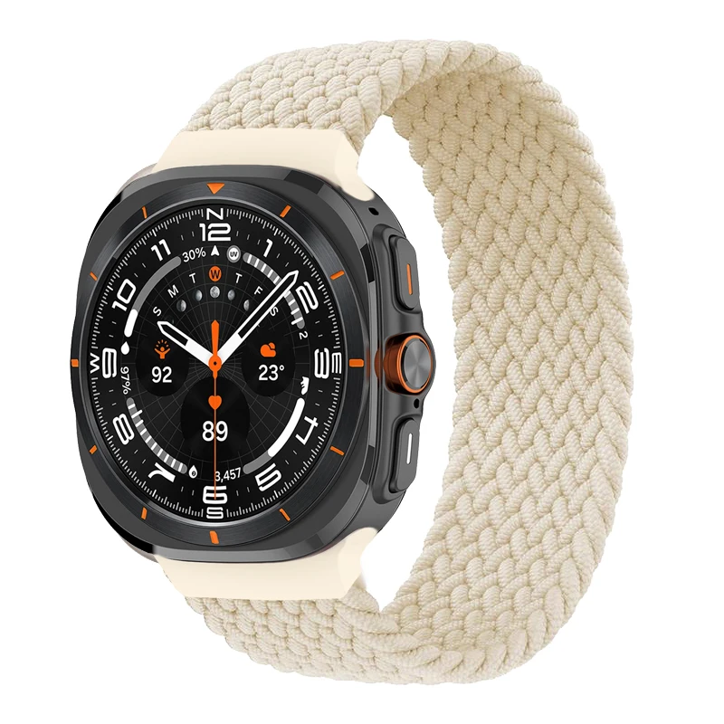 Ultra Sport Nylon Loop Braided Strap for Smartwatch - 47mm Bracelet Band Accessories