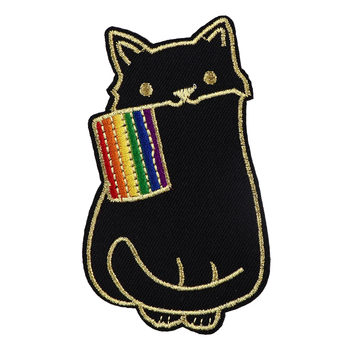 

Rainbow Gay Pride LGBT Manga Badges DIY Patch for Clothing Iron on Embroidered Sewing Applique Sew On Fabric Apparel Accessories