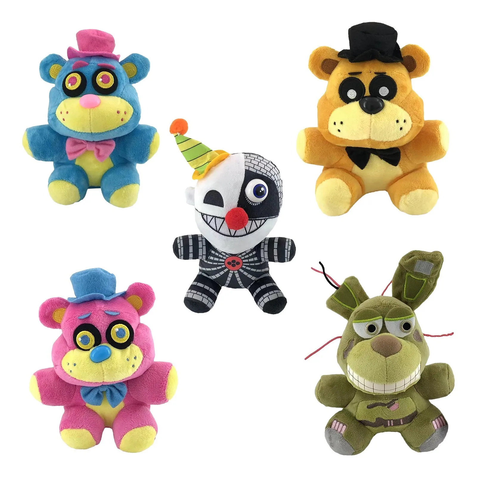 New Styles 18cm FNAF Plush Toys Doll Game Animals Bear Rabbit Foxy Plush  Doll Soft Stuffed Toys for Children Kids Birthday Gifts - AliExpress