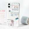 Yoofun 4.5x200cm Capture A Rainbow Collage Washi Tape Floral Material Creative DIY Journal Scrapbooking Diary Masking Tape 6