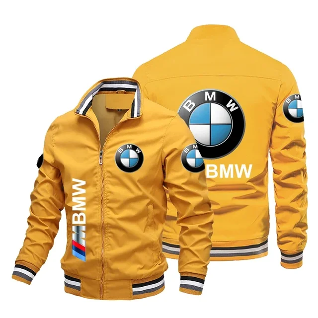 Men's Cycling Motorcycle Racing BMW Jacket High-quality Outdoor Bicycle Jacket Windbreake 2024 New Men's BMW F1 Racing Clothing