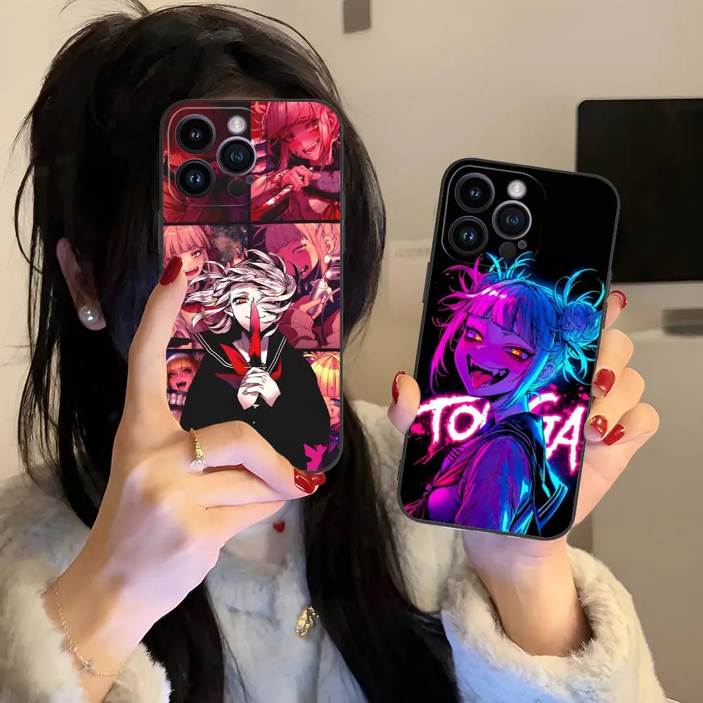 Anime-Inspired Himiko Toga Phone Case - Vibrant Protective Cover
