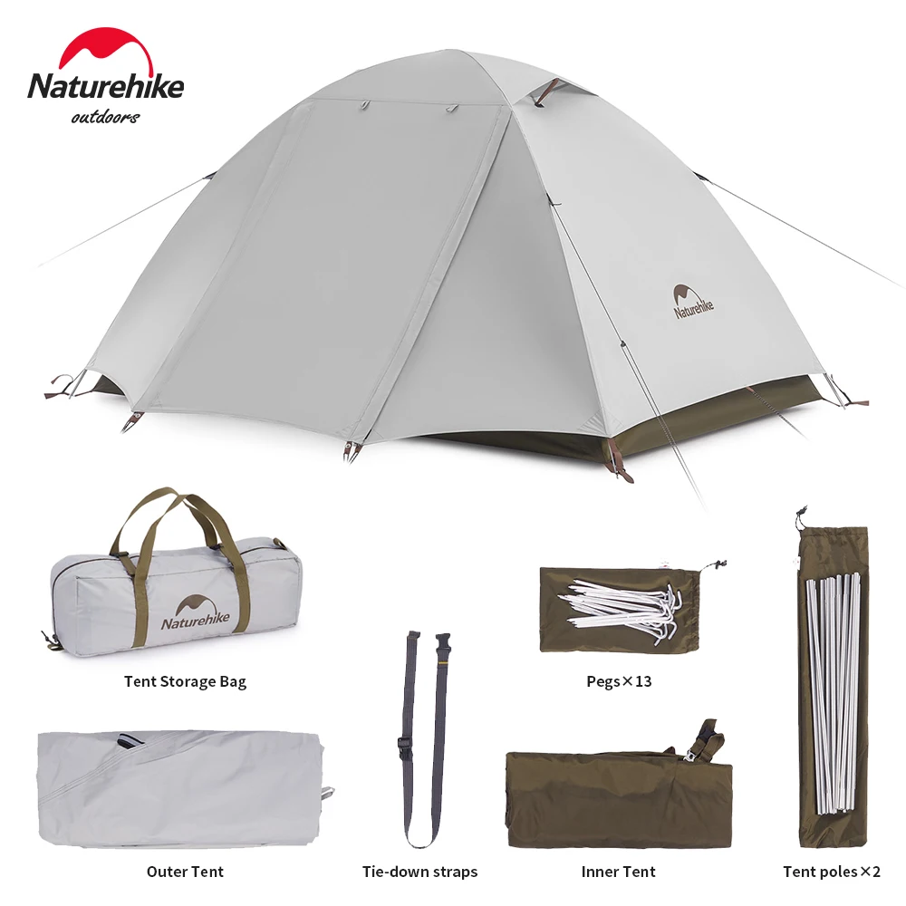 Naturehike Camping Tent 2 3 People Waterproof UPF50 Camping Tent Naturehike Camping Tent 2 3 People Waterproof UPF50 Camping Tent