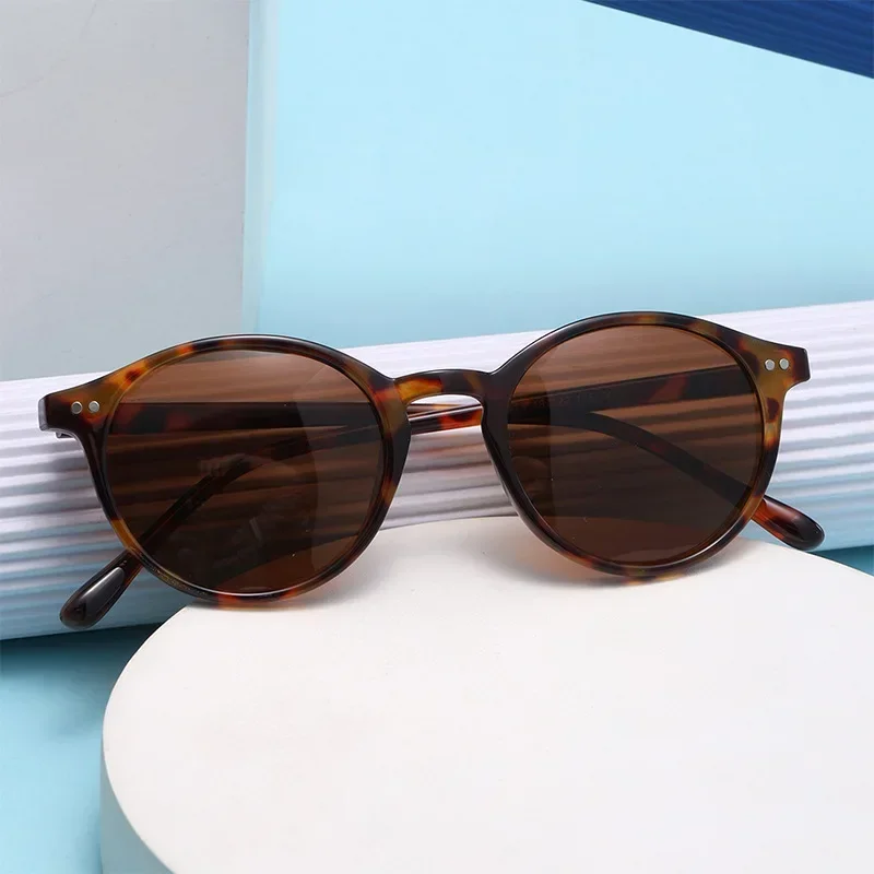 Dropshipping nový kolo UV400 polarizační brýle proti slunci móda značka design brýle proti slunci muži ženy hustý styl stín gafas de sol