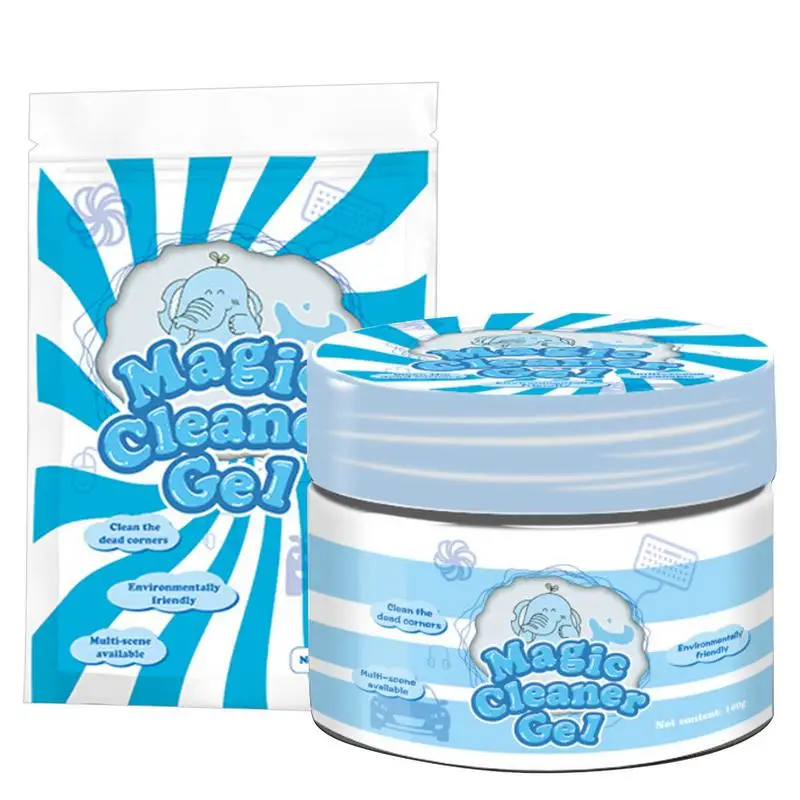 Universal Dust Removal Putty Magic Mud Gel Cleaner High Efficiency Car Interior Cleaning Gel Soft Glue For Car Vent Keyboard