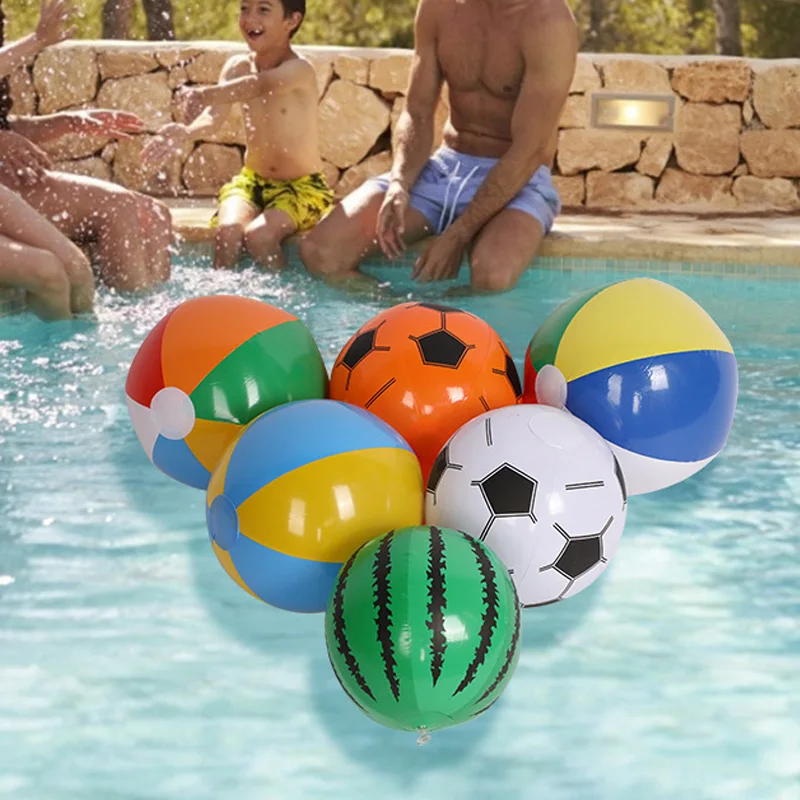 6 Styles Kids Inflatable Water Games Beach Ball Swimming Pool Toys Summer Outdoor Fun Play Water Balloon Prop for Children Gifts 2