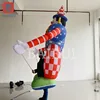 3.5M Cartoon Clown DIY Walking Dance Inflatable Air Model for Playground Performance Props Festival Supermarket Circus Puppet 3