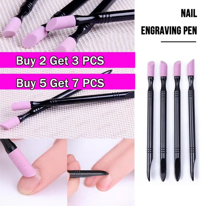 

Quartz Stone Scrub Pen Cutin Remover Fader Trimmer Dead Skin Remover Professional Manicure Dead Skin Pusher Stick Nail Care Tool