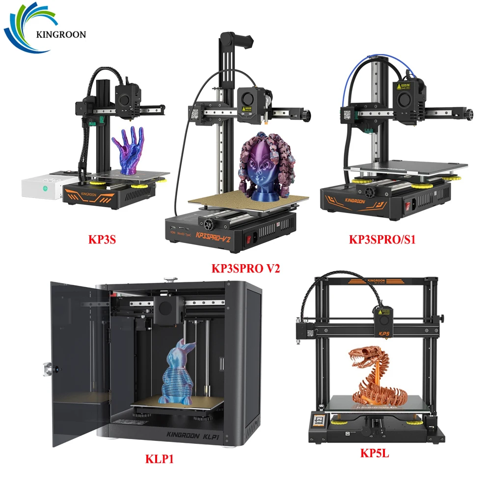 KINGROON-3D-Printer-KP3S-KP3S-PRO-Kp3spro-S1-KP3SPRO-V2-KP5L-KLP1-Titan ...