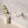 1pc Creative Hanger Soap Hook Solid Color Wall Hanger Finger Hand Shape Wall Hanger Hooks Bathroom Home Decoration Organization 3