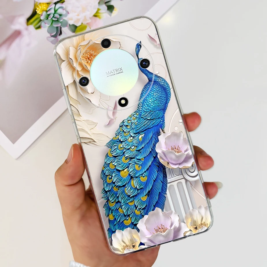 Stylish Painted Soft Silicone Phone Case with Bumper Protection