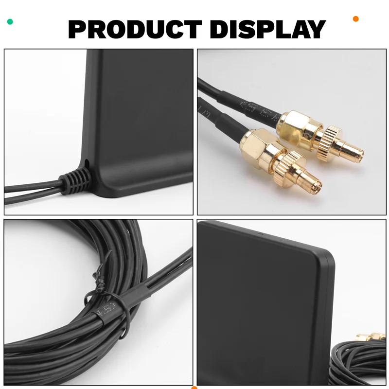 B24B 신호 증폭 5G 4G LTE 3G GSM MIMO 안테나 고이득 12Dbi 600-6000Mhz 외부 무지향성 와이파이 안테나