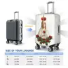 Custom Our Lady Of Fatima Virgin Mary Luggage Cover Cute Portugal Rosary Catholic Suitcase Protector Covers Suit For 18-32 inch 6