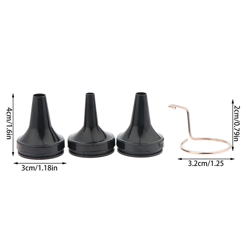 Medical Reusable Adult Child Non Disposable Speculum Earmuff Otoscope Accessory Ear Tip Funnel Nozzle Specula Cone Replacement 6