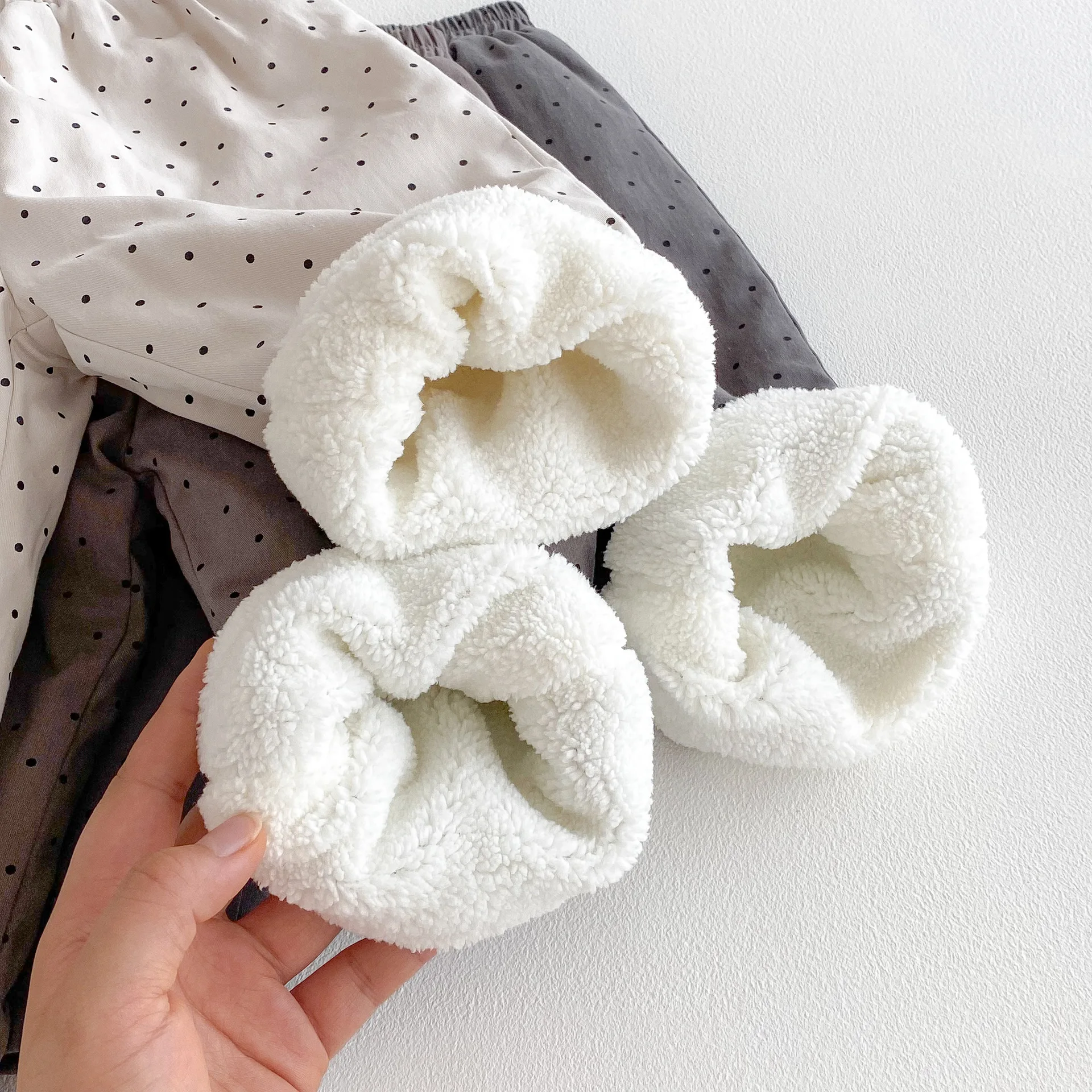 Boys Warm Winter Pants with Fur Lining