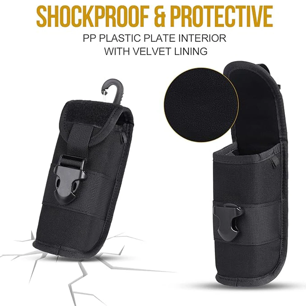 ONETIGRIS Tactical MOLLE Hard Shell Eyeglasses Case