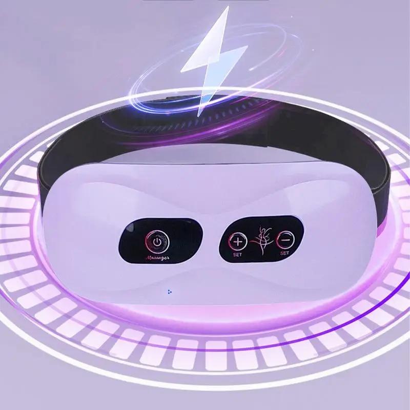 Abdominal Belly Massager Electric Belly Massager For Abdominal Slimming Small Body Design Slimming Tool For Travel School