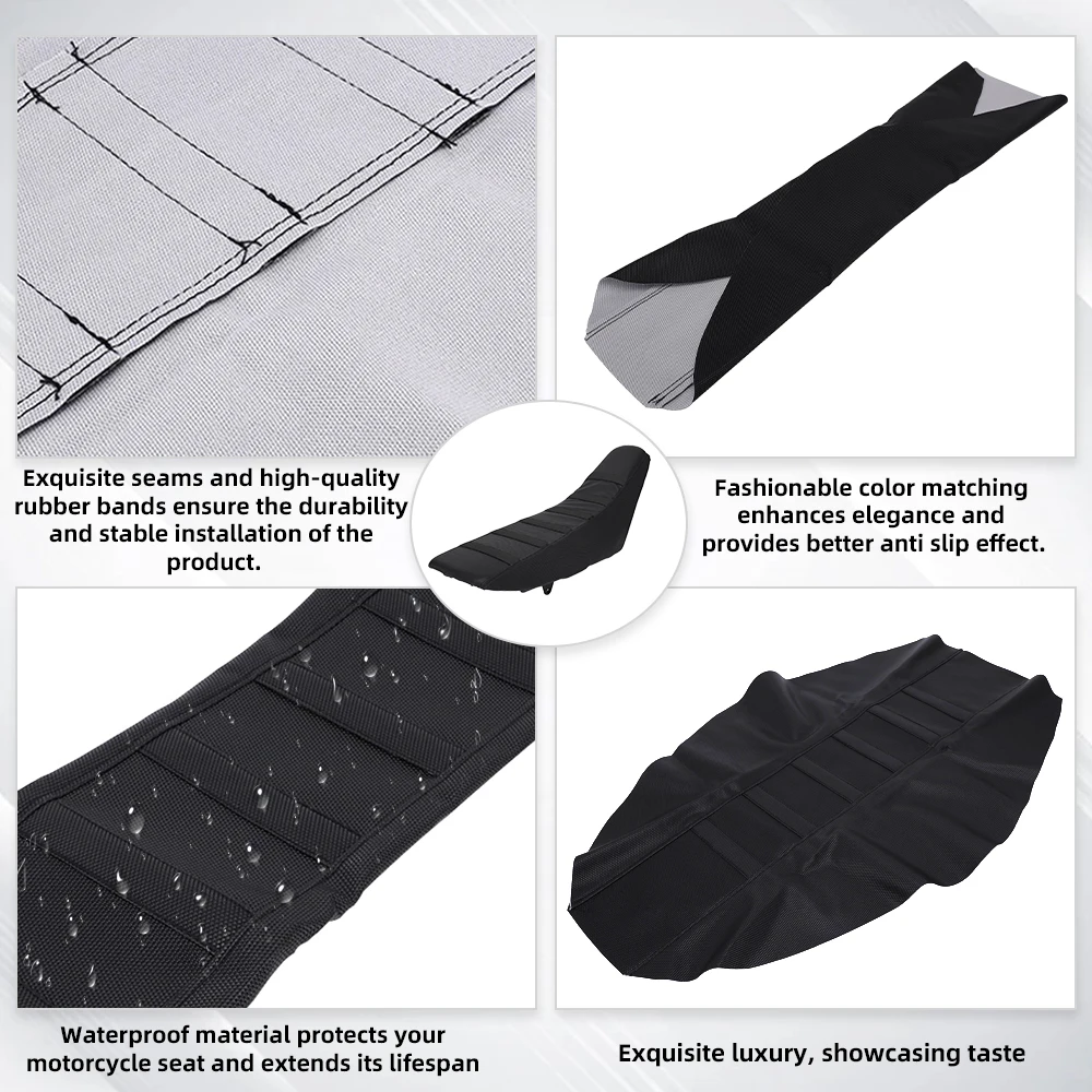 Universal Waterproof Soft Gripper Motorcycle Seat Cover