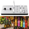 DIY Glass Sculptures Cutter Square Round Wine Beer Glass Sculptures Cutter Machine for Beer Glass Cutting Bottles Holder 3