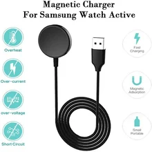 

Smart Watch Charger Charging Base For Samsung Galaxy Watch 3 4 Active 1 2 USB Charger Dock Cradle Cable 40/41/44mm R500 820 830