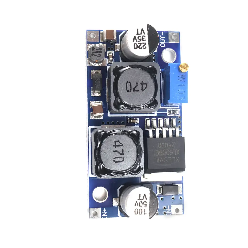XL6009 Boost Buck Converter Module 3A 1.25-35V Adjustable Step Up Down for Arduino Raspberry Pi Solar Power Supply DIY Lab BMS image 3