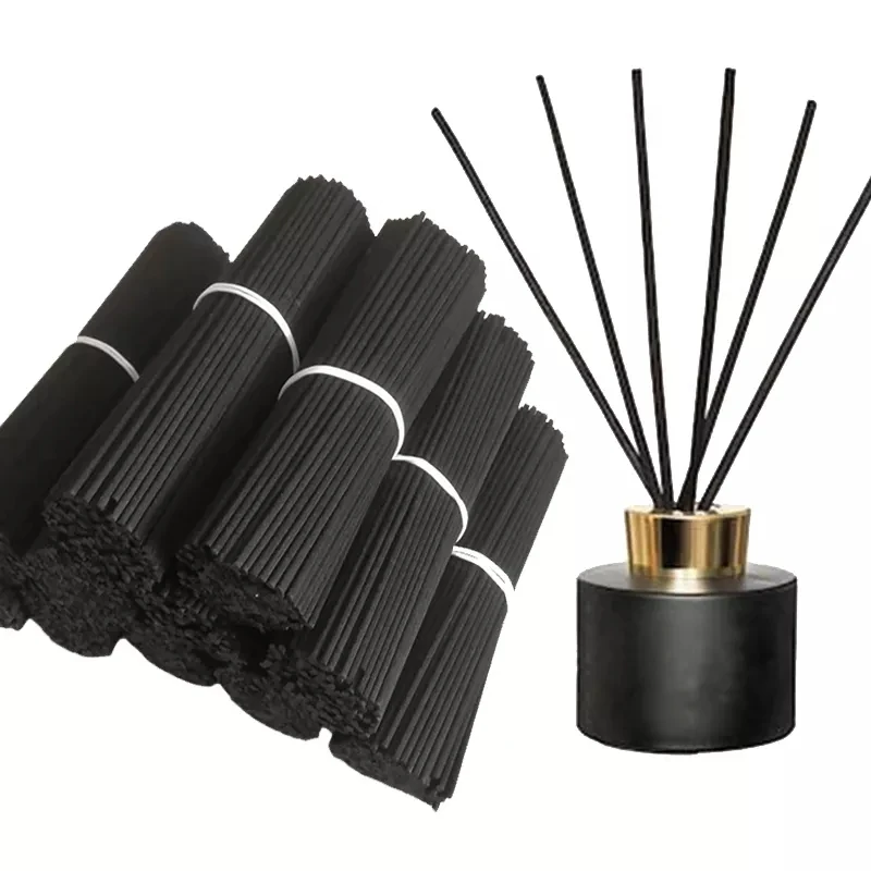 2000PCS Premium Black Fiber Reed Diffuser Replacement Refill Sticks/Aromatic Sticks For Fragrance Volatilization