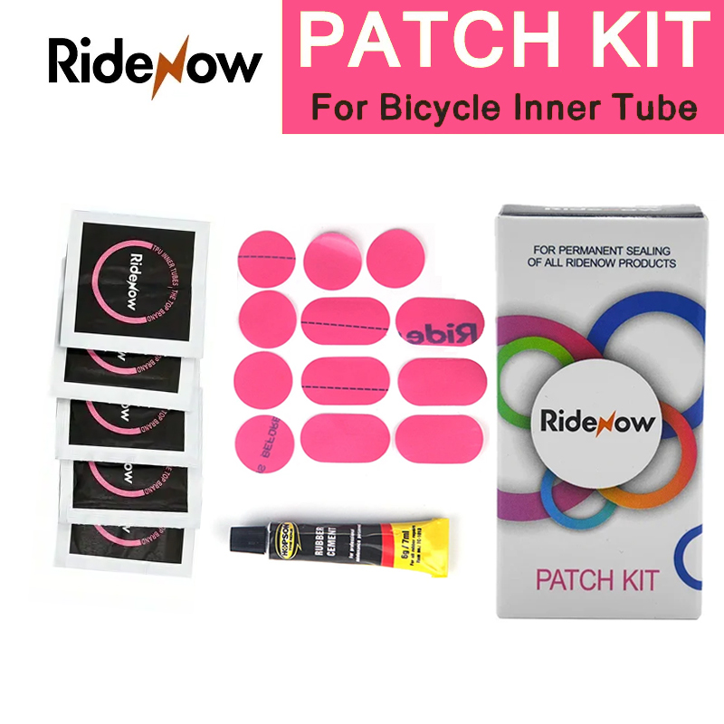 Ridenow MTB Road Patch Kit TPU Bike Inner Tube Repair Tool Road Bicycle Tire 700C x 23 25 28 32C MTB Bike Tyre 26 27.5 29er