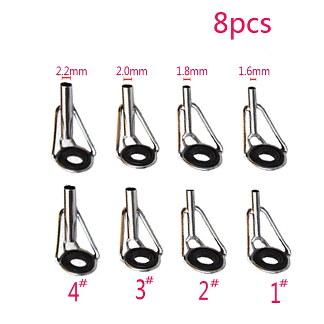 Stainless Steel Fishing Pole Guide Rings Rod  Stainless Steel Building  Supplies - Fishing Tools - Aliexpress