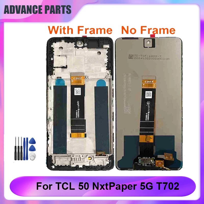 6.8"ForTCL50NxtPaper5GT702LCDDisplayScreenTouchPanelDigitizerForTCL50ProNxtPaper5GT803LCDReplacement-AliExpress509