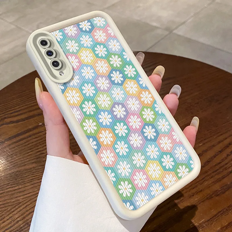 Cute Flower Cartoon Fashion Shockproof Silicone Phone Case Cover
