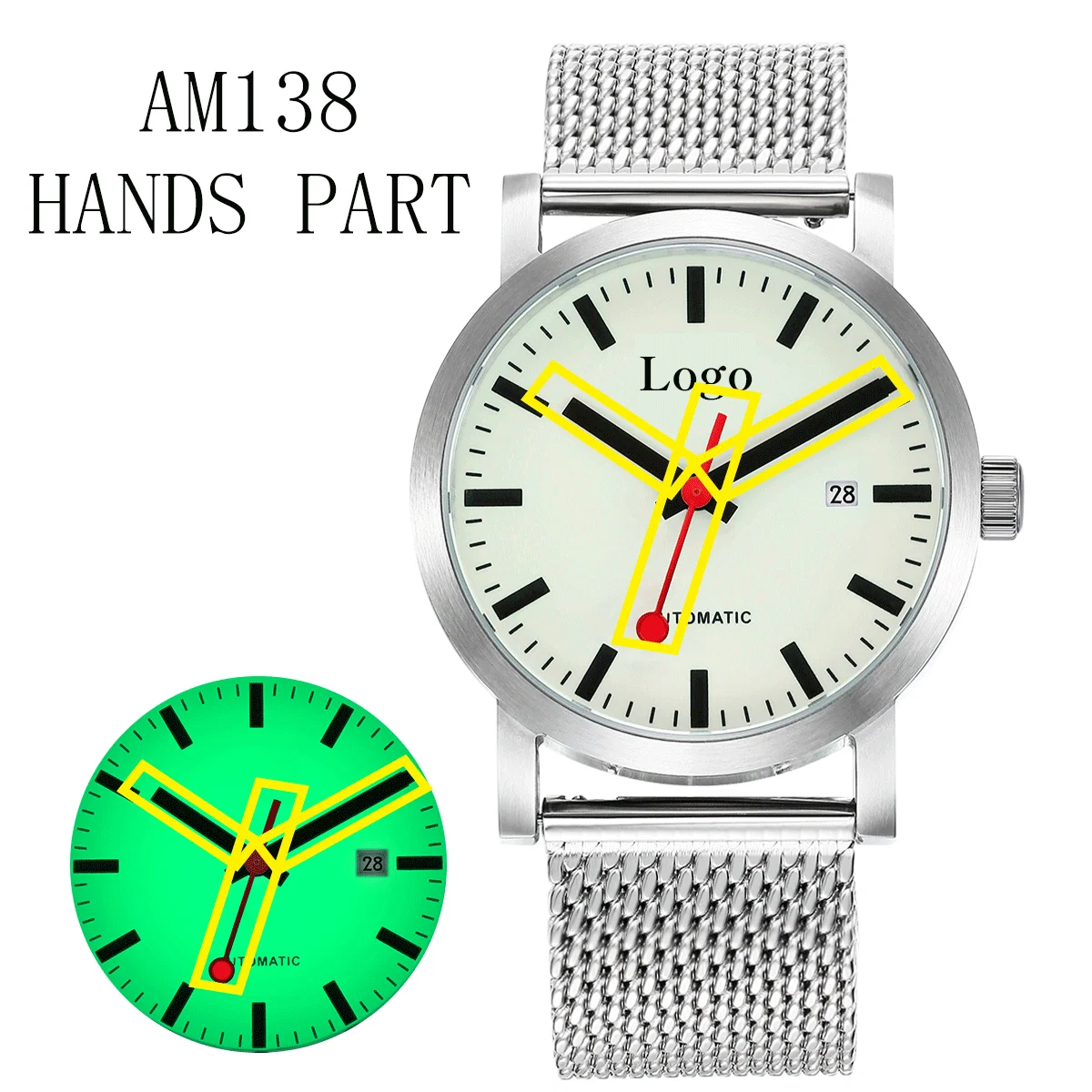Berny Uhr Zeiger Teil Für Berny Am138M/Am138Ms