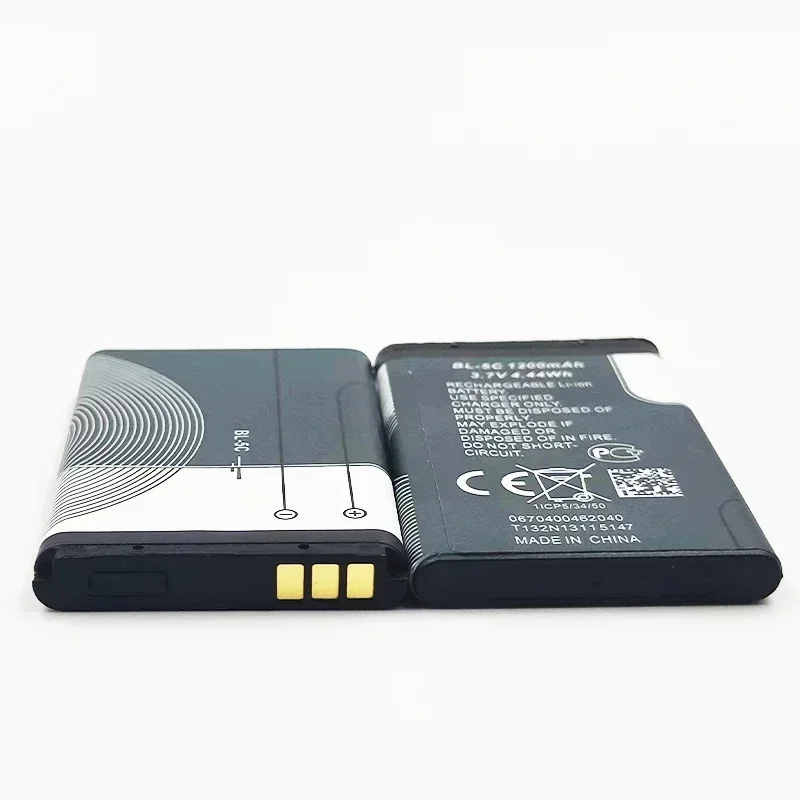 BL-5C Batteria del telefono biyулятор Per la radio broadcast / Nokia 1100 1110 1200 1208 1280 1600 2600 2700 3100 3110 5130 6230 6230i N70 - Image 5