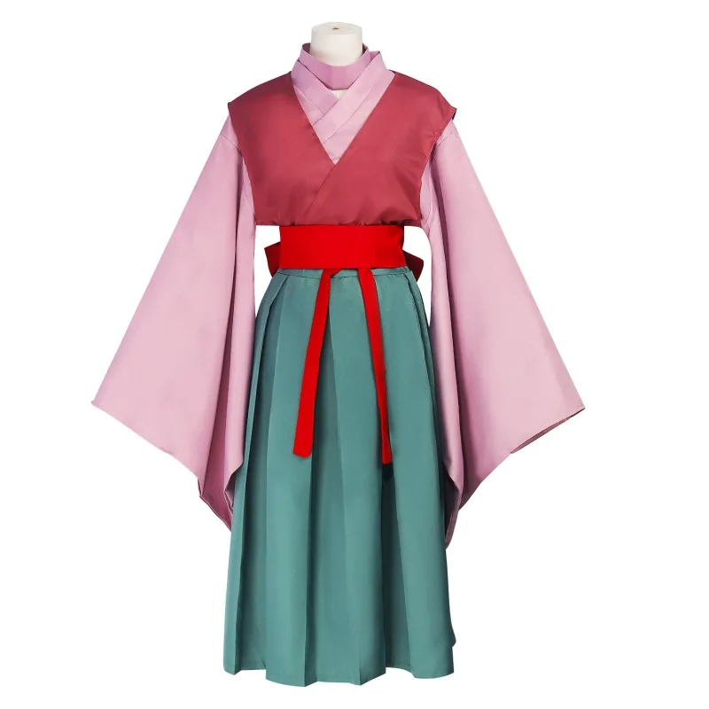 Hunter x Hunter: Alluka Zoldyck (Aruka Zorudikku) | Pink Dress Cosplay Costume Set 24 Hunter x Hunter Alluka Zoldyck Pink Dress Cosplay Costume for Women (Unofficial)