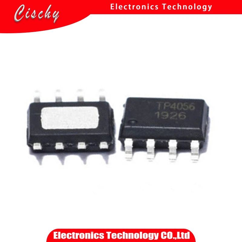 10 Pz/Lotto Tp4056 Tp4056E Me4056 4056E Tc4056A 1A Lineare Li-Ion Battery Charger Ic Sop8 In Magazzino